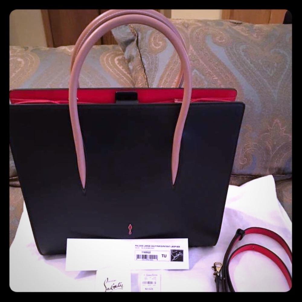 Christian Louboutin Paloma Large Calf/Patent